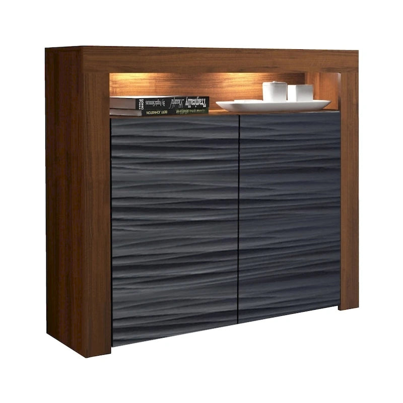 Buffet Milano 42 pouces 2D mat brillant