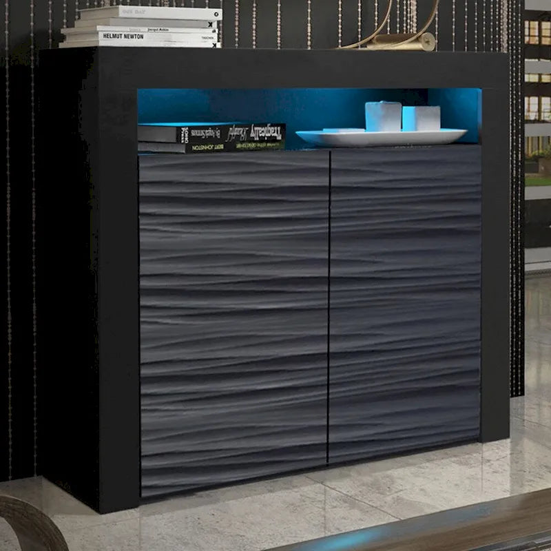 Buffet Milano 42 pouces 2D mat brillant