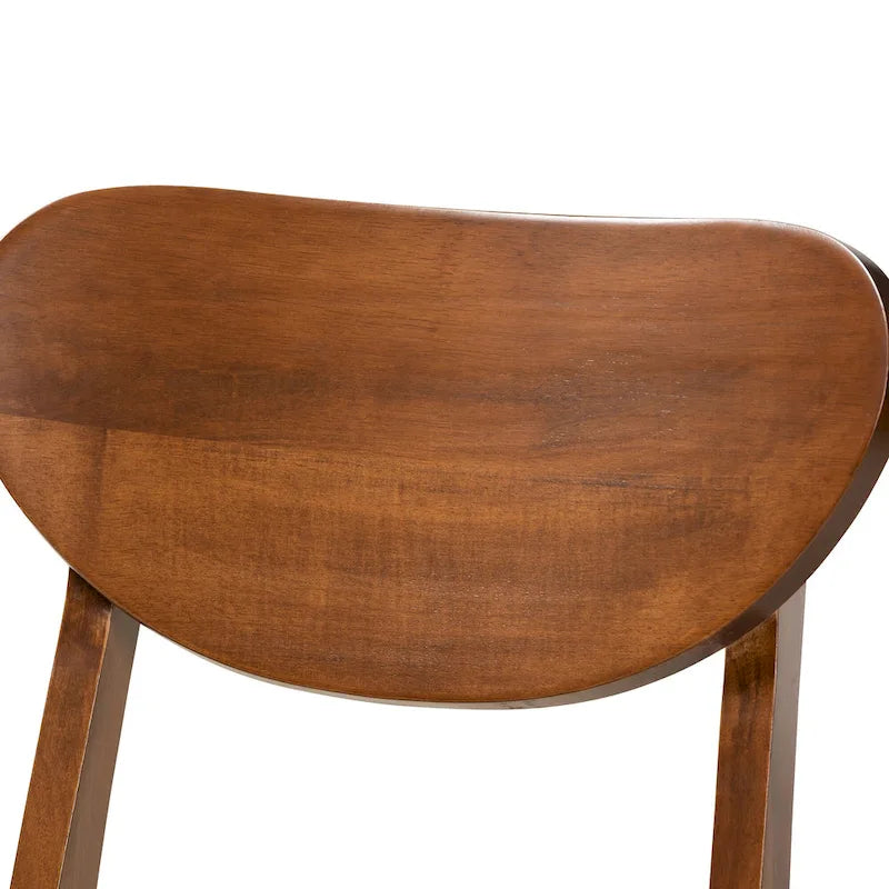 Ensemble de chaises de salle à manger 2 pièces Damara style moderne du milieu du siècle