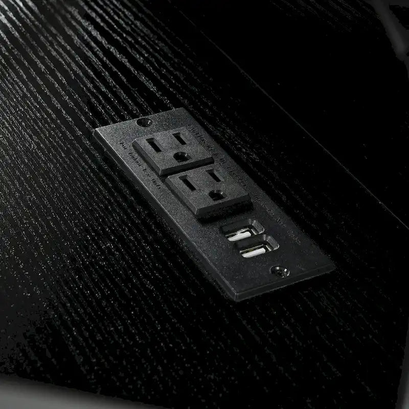 Support de platine vinyle Moasis à roulettes avec éclairage LED et station de charge