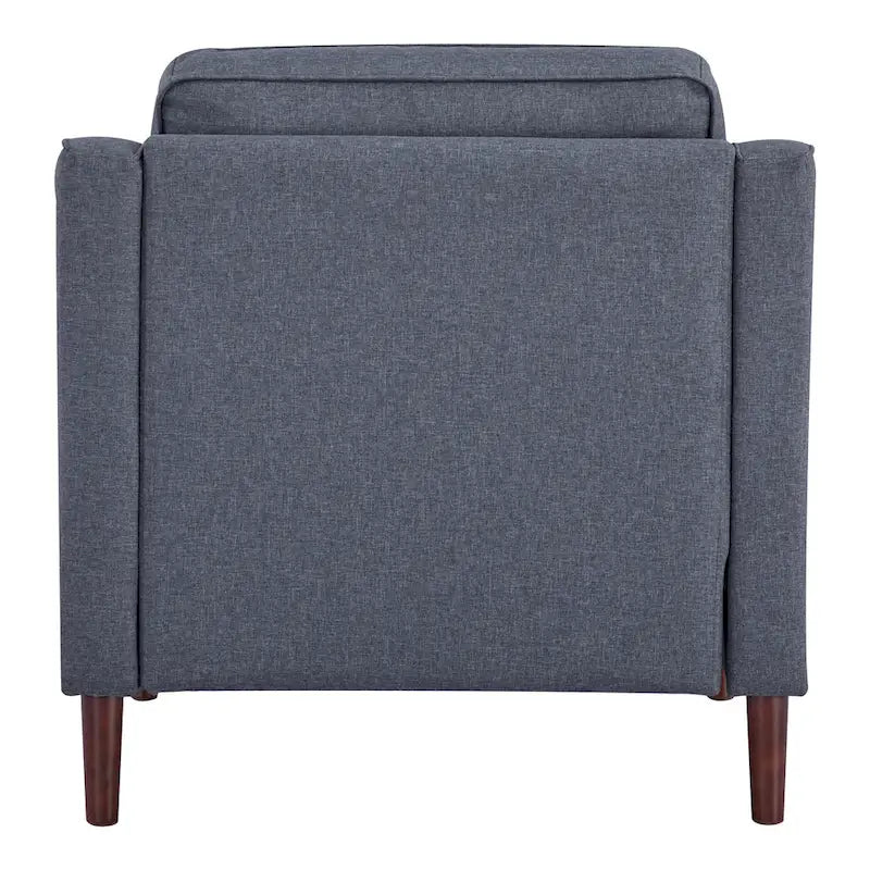 Fauteuil d'appoint moderne Sedona, fauteuil en similicuir/cuir végétalien
