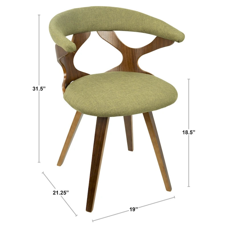Fauteuil d'appoint Carson Carrington Viby de style moderne du milieu du siècle
