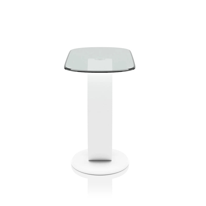 Table basse Opelle Modern de 47 pouces avec base en bois en forme de O, par Furniture of America