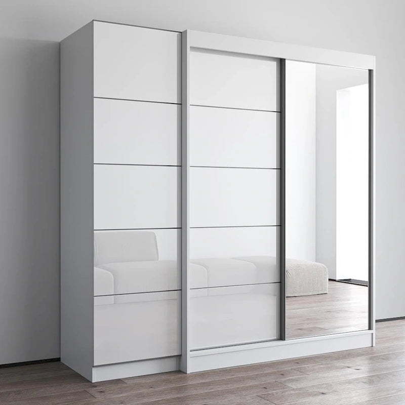 Armoire Aria 2D-EX avec 1 miroir