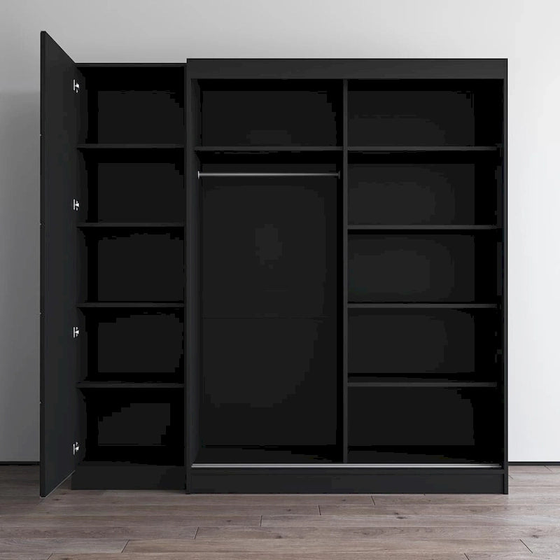 Armoire Aria 2D-EX avec 1 miroir