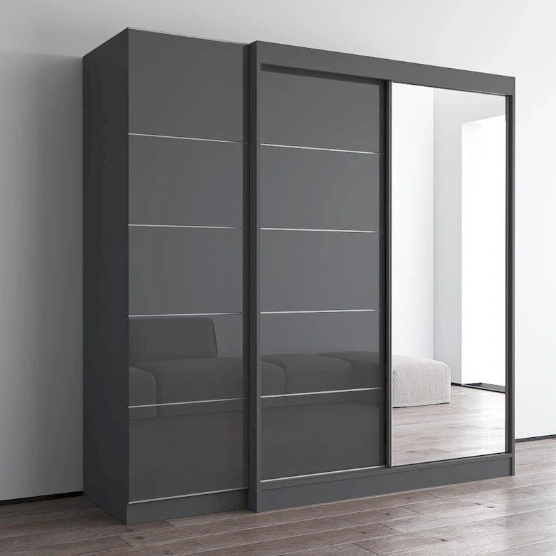 Armoire Aria 2D-EX avec 1 miroir
