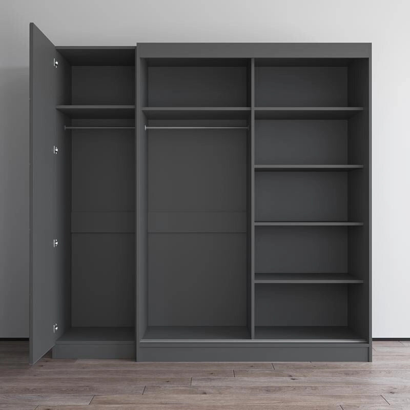 Armoire Aria 2D-EX avec 1 miroir