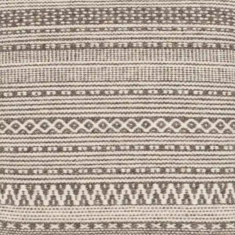 Pouf carré texturé Jules Farmhouse de 40 cm