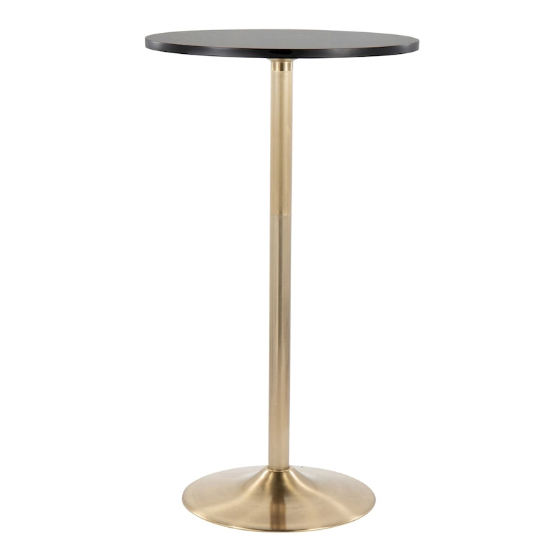 Table réglable en hauteur 2 et 3 niveaux Silver Orchid Stone (hauteur salle à manger, comptoir ou bar)
