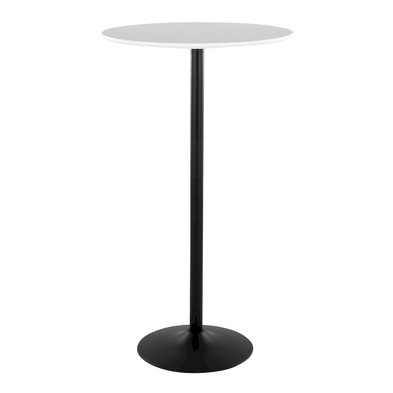 Table réglable en hauteur 2 et 3 niveaux Silver Orchid Stone (hauteur salle à manger, comptoir ou bar)