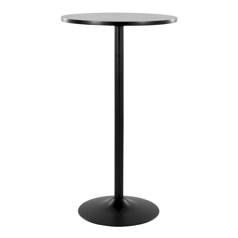 Table réglable en hauteur 2 et 3 niveaux Silver Orchid Stone (hauteur salle à manger, comptoir ou bar)