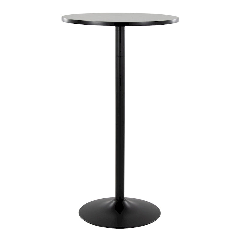 Table réglable en hauteur 2 et 3 niveaux Silver Orchid Stone (hauteur salle à manger, comptoir ou bar)