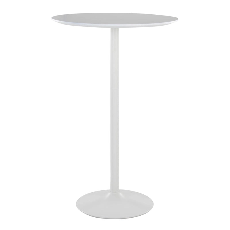 Table réglable en hauteur 2 et 3 niveaux Silver Orchid Stone (hauteur salle à manger, comptoir ou bar)