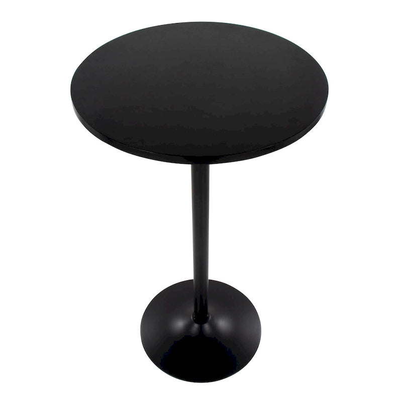 Table réglable en hauteur 2 et 3 niveaux Silver Orchid Stone (hauteur salle à manger, comptoir ou bar)