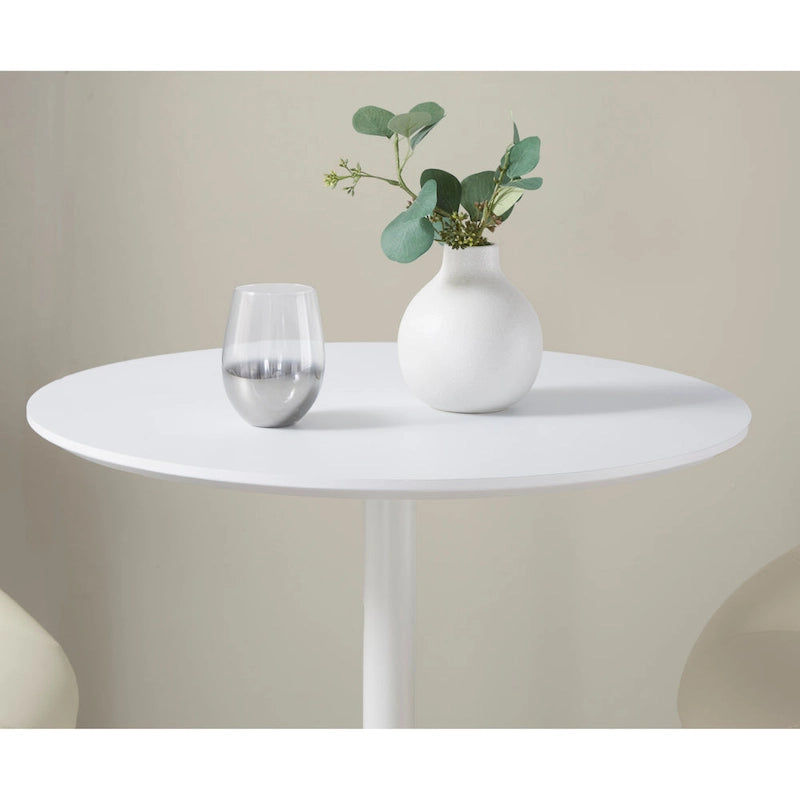 Table réglable en hauteur 2 et 3 niveaux Silver Orchid Stone (hauteur salle à manger, comptoir ou bar)