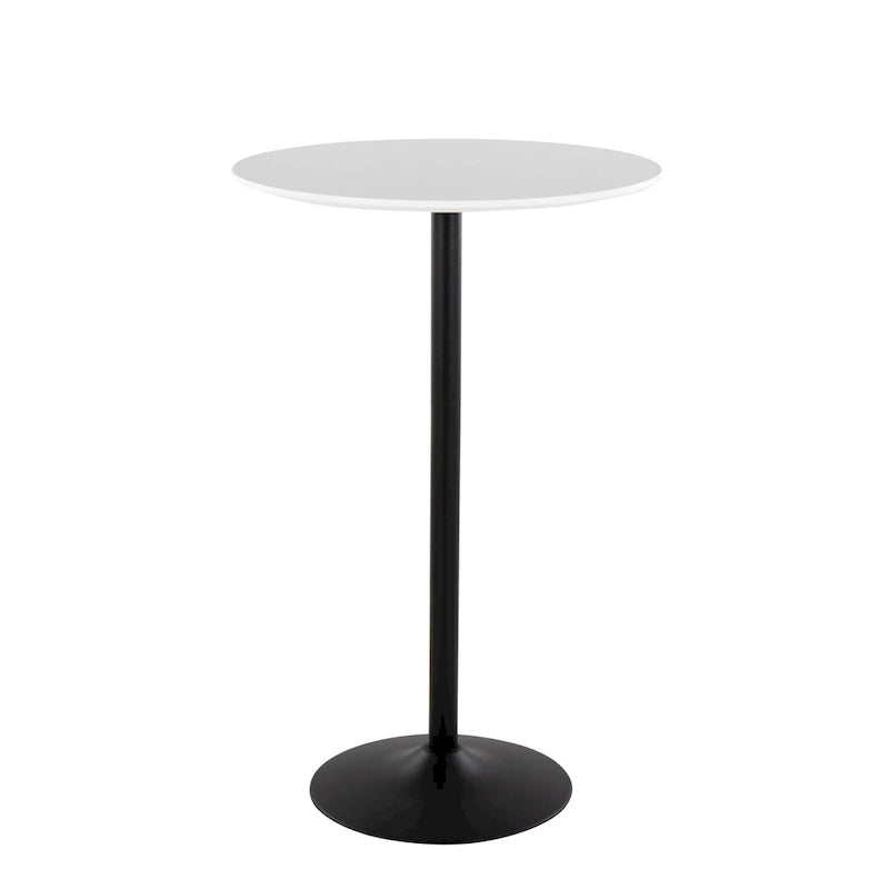 Table réglable en hauteur 2 et 3 niveaux Silver Orchid Stone (hauteur salle à manger, comptoir ou bar)