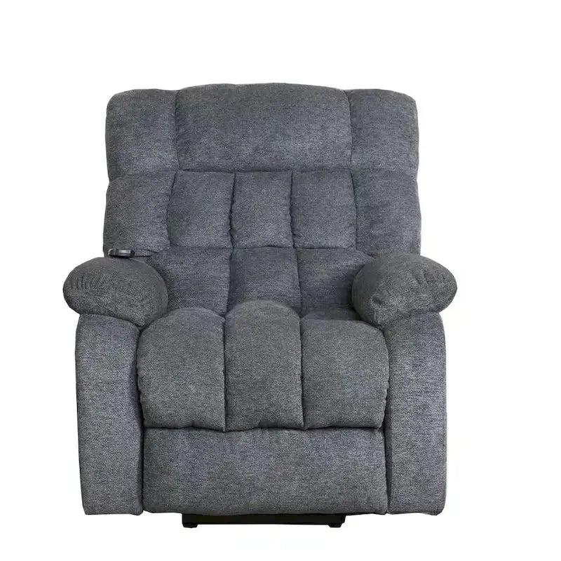 Fauteuil inclinable électrique avec assistance au levage et massage pour personnes âgées