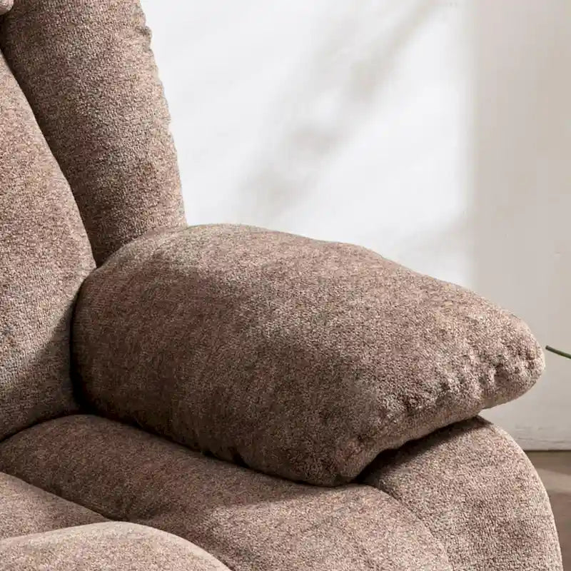 Fauteuil inclinable électrique avec assistance au levage et massage pour personnes âgées