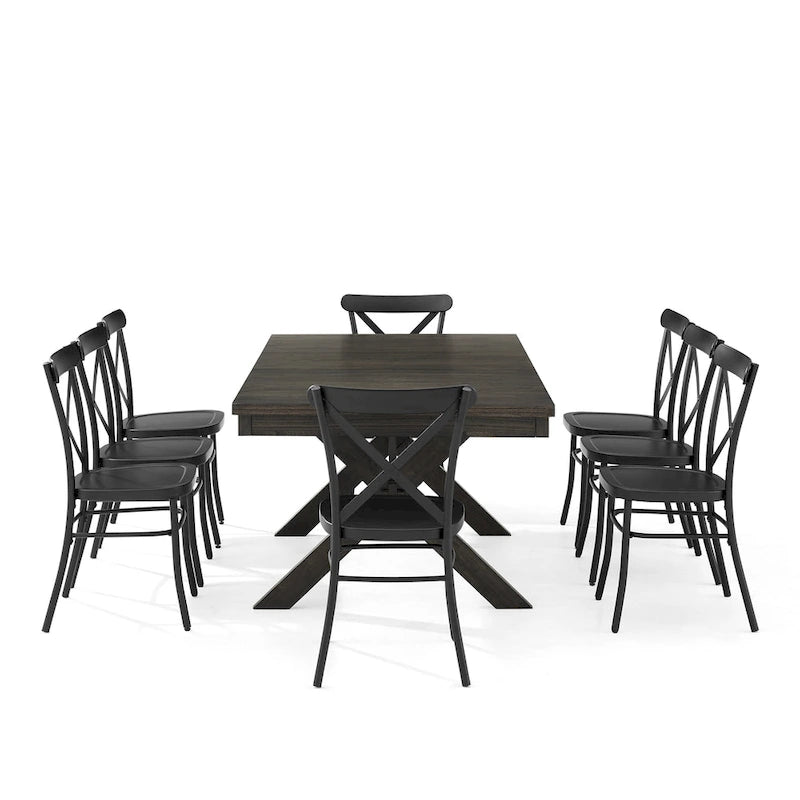 Ensemble de salle à manger Crosley Hayden 9 pièces avec chaises Camille