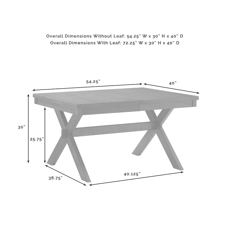 Ensemble de salle à manger Crosley Hayden 9 pièces avec chaises Camille