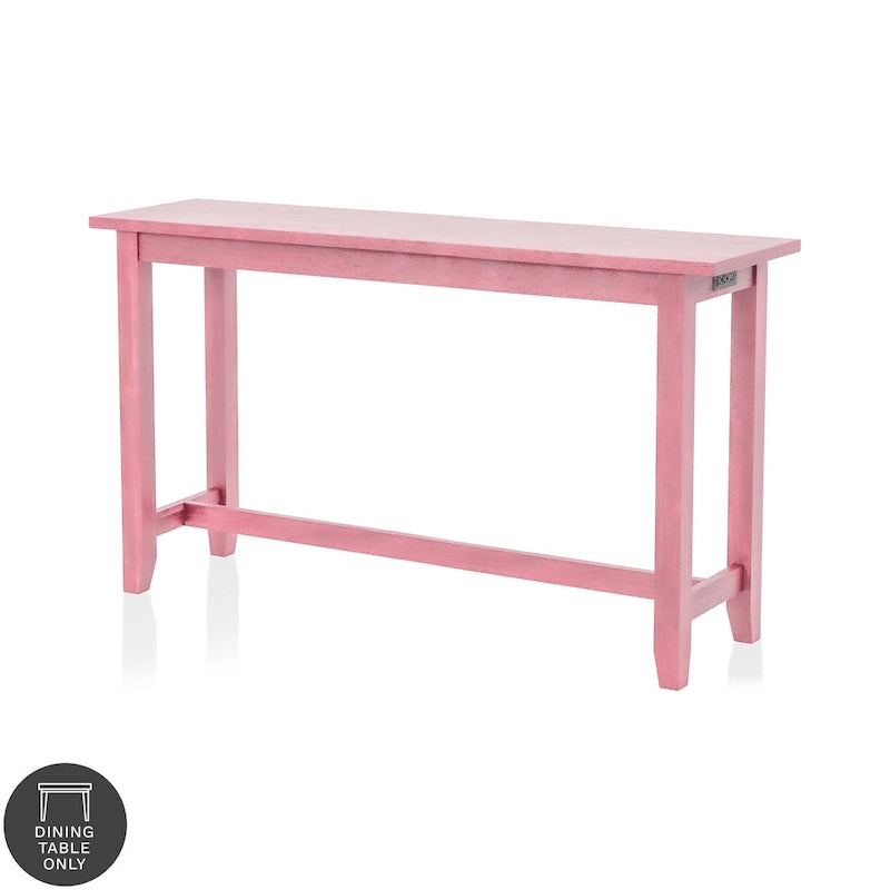 Table haute de comptoir Ibella 64 pouces de Furniture of America avec port USB