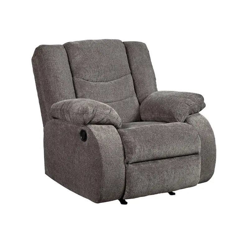Fauteuil inclinable à bascule contemporain Tulen gris
