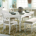 Table rectangulaire Summer House Oyster White à pieds