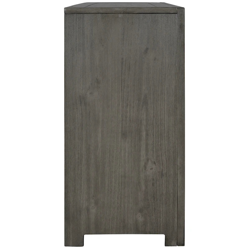 Table console moderne de 40 pouces avec 2 étagères pour salon