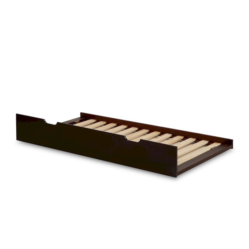 Tête de lit Camaflexi à panneaux - Lit de jour simple avec barrière de sécurité avant et lit gigogne simple