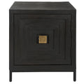 Meuble/table d'appoint géométrique Aiken d'Uttermost - 56 cm (L) x 66 cm (H) x 51 cm (P)