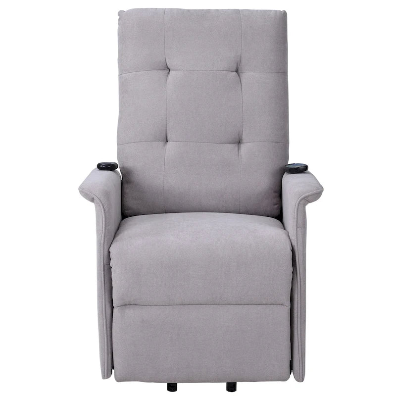 Orisfur. Fauteuil releveur électrique pour personnes âgées avec fonction massage réglable, fauteuil inclinable pour salon