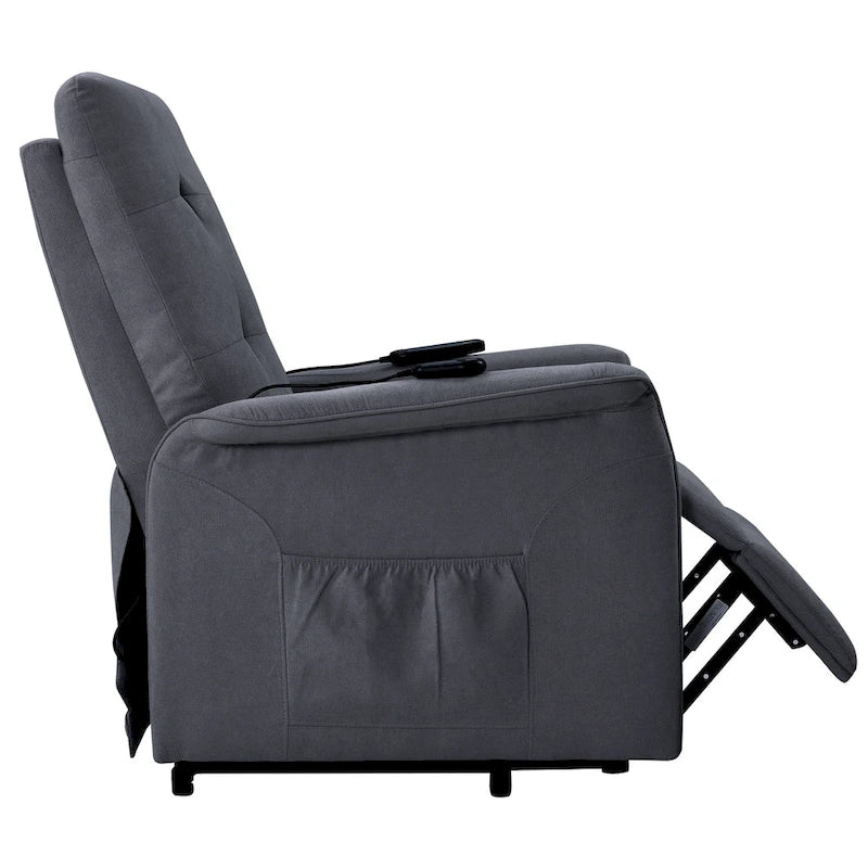 Orisfur. Fauteuil releveur électrique pour personnes âgées avec fonction massage réglable, fauteuil inclinable pour salon