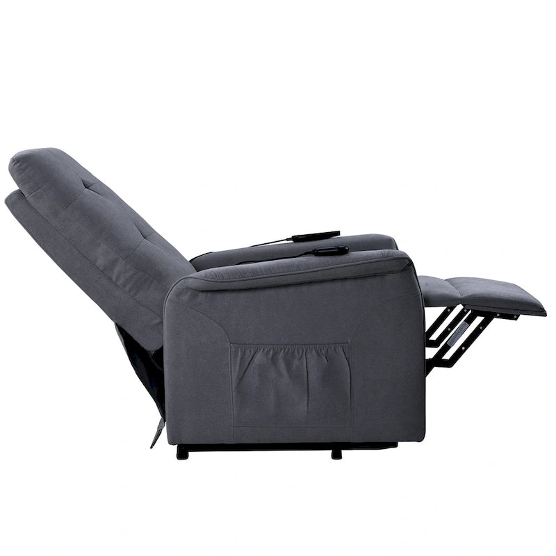 Orisfur. Fauteuil releveur électrique pour personnes âgées avec fonction massage réglable, fauteuil inclinable pour salon