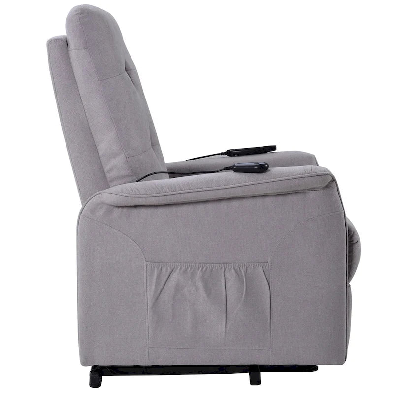Orisfur. Fauteuil releveur électrique pour personnes âgées avec fonction massage réglable, fauteuil inclinable pour salon
