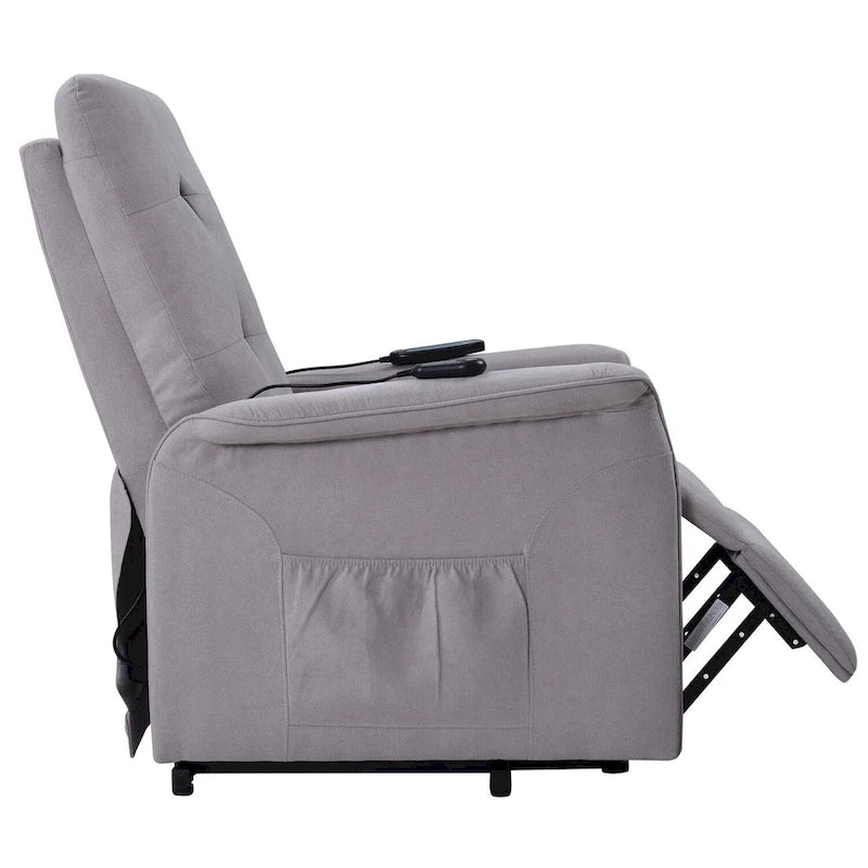 Orisfur. Fauteuil releveur électrique pour personnes âgées avec fonction massage réglable, fauteuil inclinable pour salon