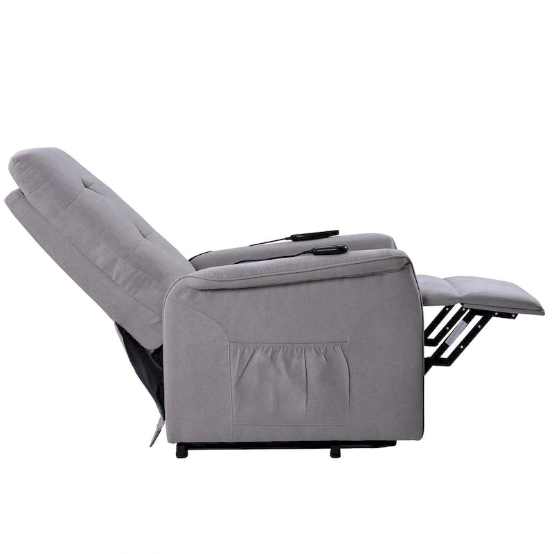 Orisfur. Fauteuil releveur électrique pour personnes âgées avec fonction massage réglable, fauteuil inclinable pour salon