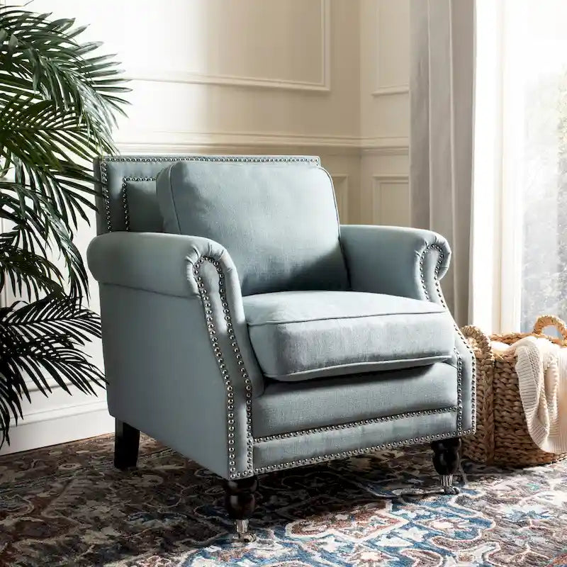Fauteuil club Shawnna de SAFAVIEH - 76 x 86 x 88 cm (30 x 34 x 35 po)