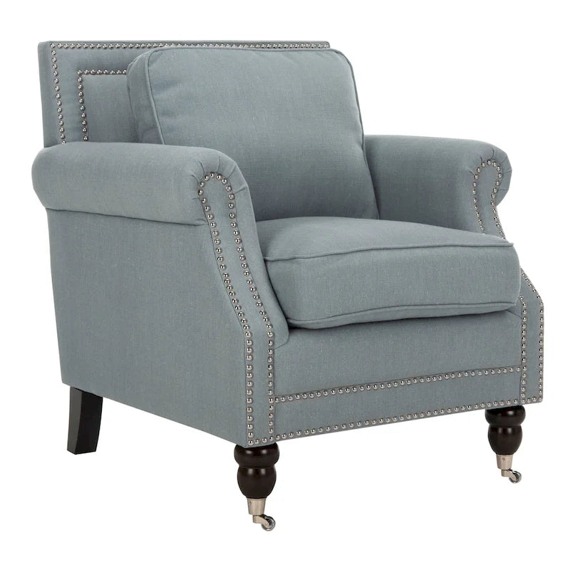 Fauteuil club Shawnna de SAFAVIEH - 76 x 86 x 88 cm (30 x 34 x 35 po)