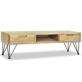 vidaXL TV Stand 47.2x13.8x13.8 Solid Teak