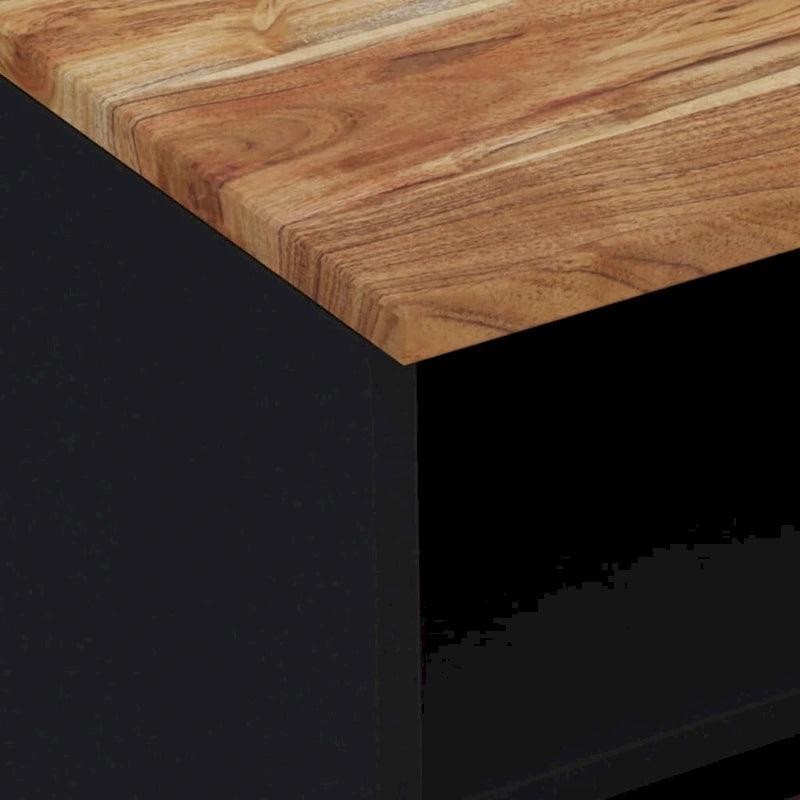 Meuble TV vidaXL 27,6 x 13 x 18,1 cm en bois massif de manguier