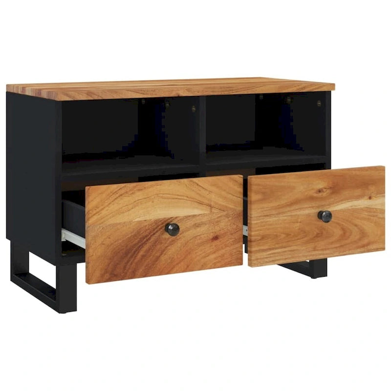 Meuble TV vidaXL 27,6 x 13 x 18,1 cm en bois massif de manguier