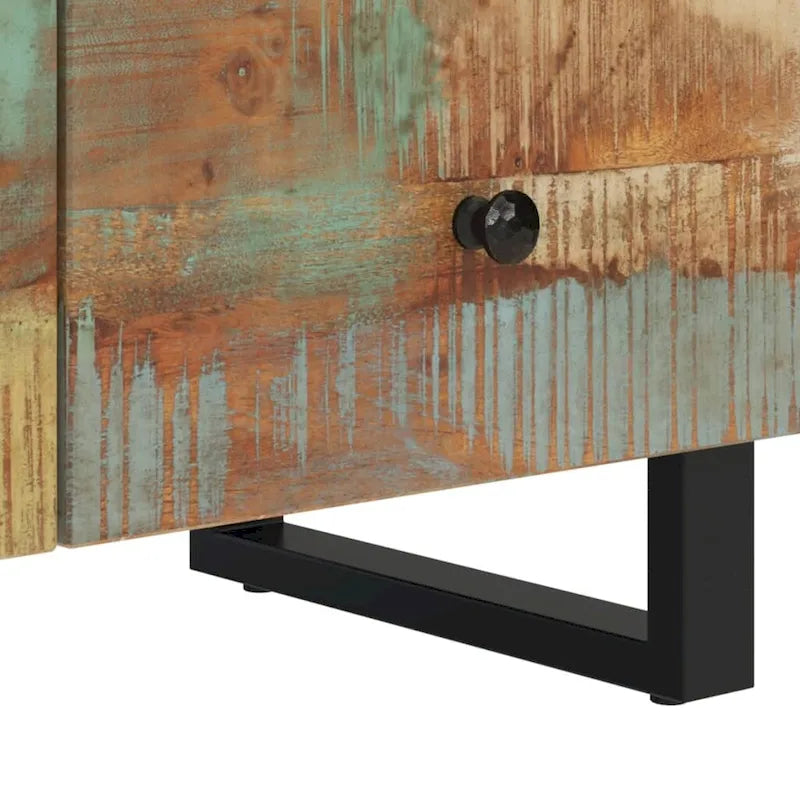 Meuble TV vidaXL 27,6 x 13 x 18,1 cm en bois massif de manguier