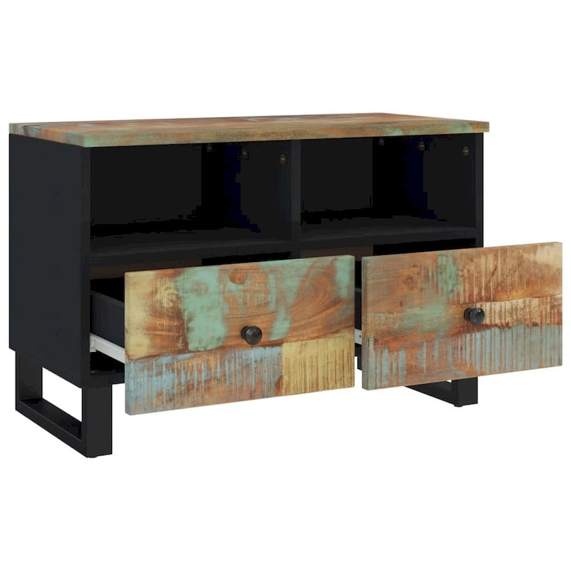 Meuble TV vidaXL 27,6 x 13 x 18,1 cm en bois massif de manguier