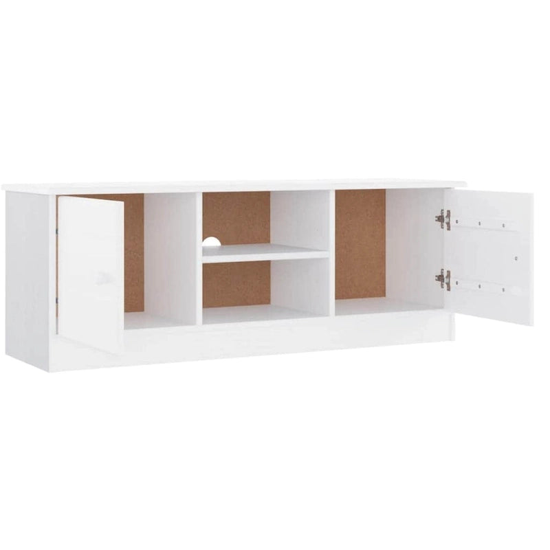 Meuble TV vidaXL ALTA 44,1 x 13,8 x 16,1 cm en pin massif - 44,1 x 13,8 x 16,1 cm