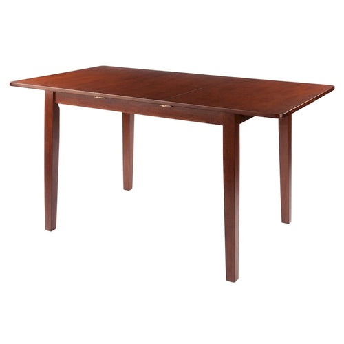 57 Brown Self-Storing Butterfly Leaf Dining Table Extension Top