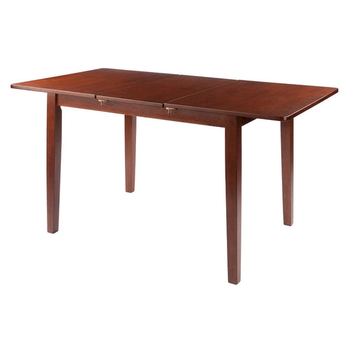 Plateau extensible papillon marron 57" à rangement intégré