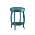 Table d'appoint Affiable, bleu sarcelle - 61 cm (H) x 46 cm (l) x 46 cm (P)