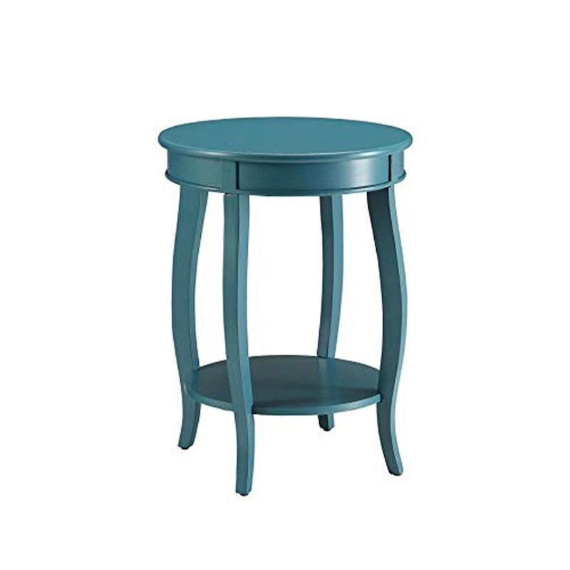 Table d'appoint Affiable, bleu sarcelle - 61 cm (H) x 46 cm (l) x 46 cm (P)