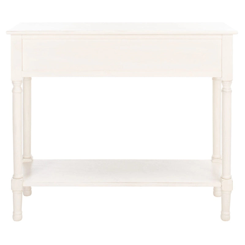 Console SAFAVIEH Eryka à 2 tiroirs - 35,5 cm L x 13 cm l x 29,5 cm H - 36 cm L x 13 cm P x 30 cm H