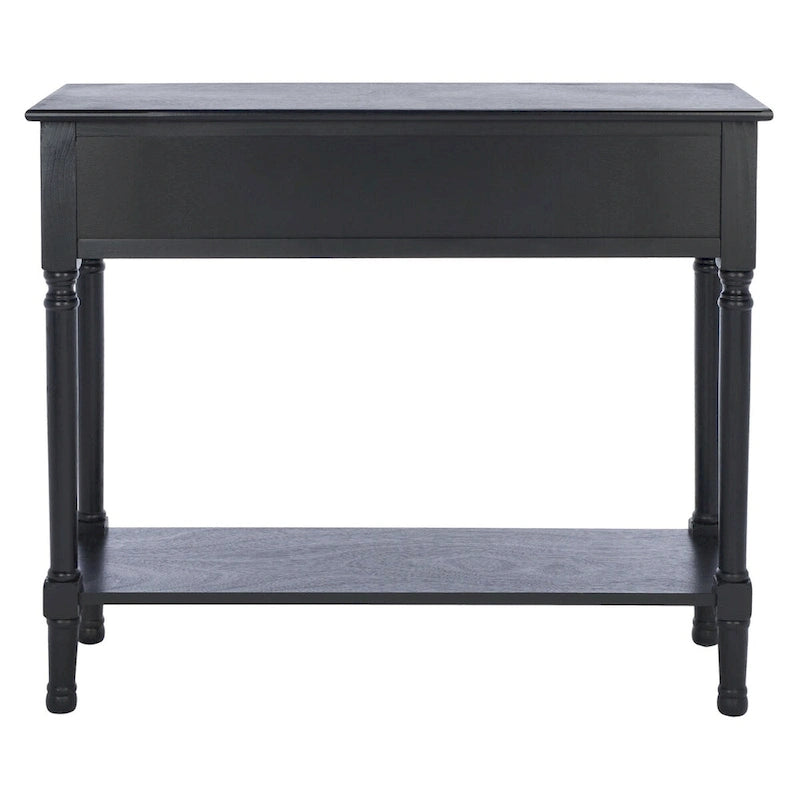 Console SAFAVIEH Eryka à 2 tiroirs - 35,5 cm L x 13 cm l x 29,5 cm H - 36 cm L x 13 cm P x 30 cm H